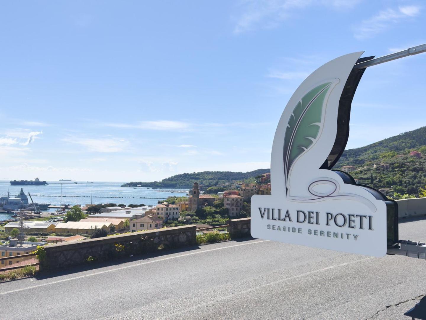 Villa Dei Poeti La Spezia Esterno foto